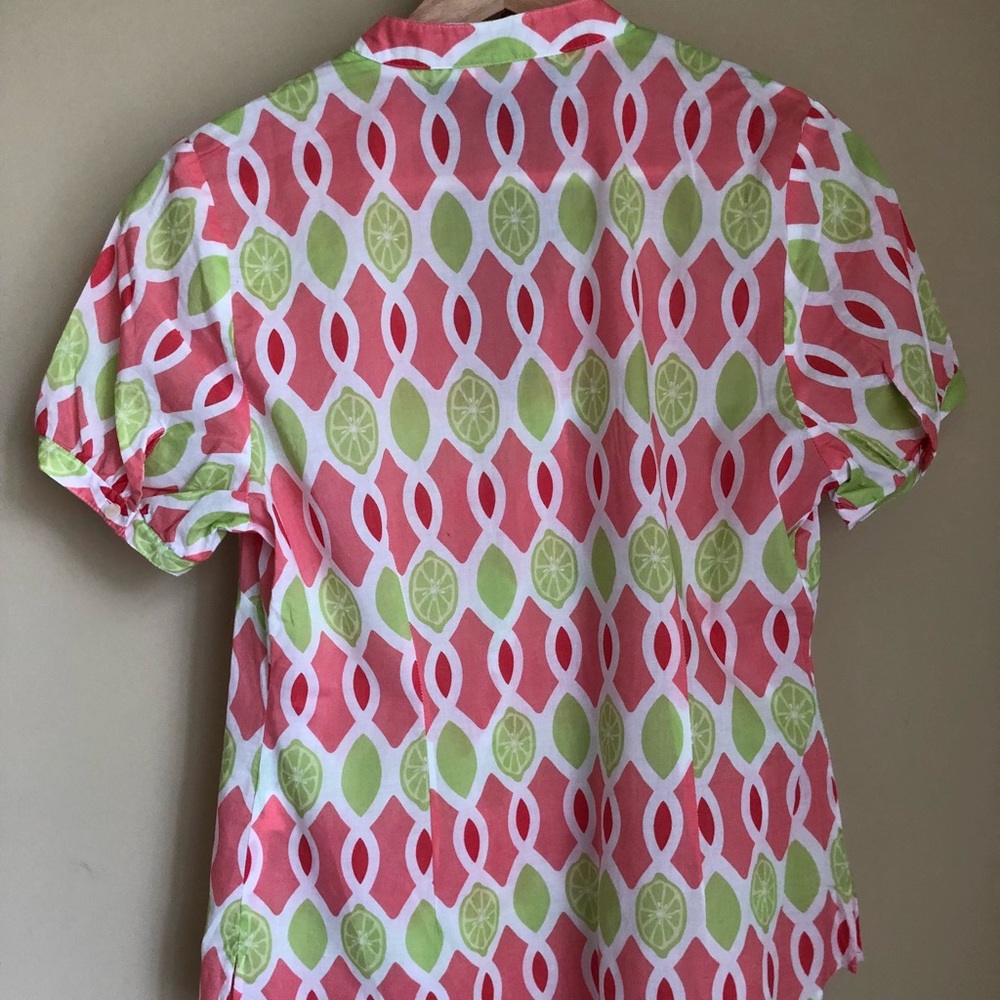 Vineyard Vines Pink and Green Tunic - Picture 4 of 5